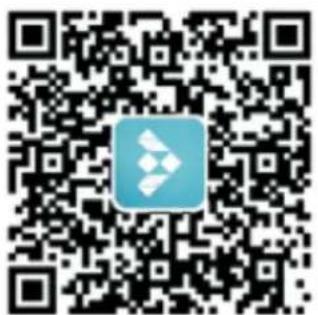 QR code with a central logo, likely linking to a digital service or application.
