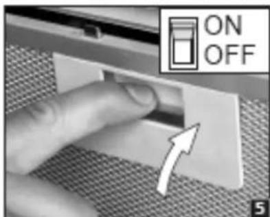BAUMATIC BT98SS - IMPORTANT: BEFORE ATTEMPTING TO FIT OR REMOVE THE CARBON FILTERS, YOU MUST ENSURE THAT YOU HAVE DISCONNECTED THE COOKER HOOD FROM YOUR MAINS SUPPLY. - 5