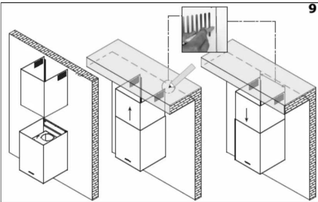 BAUMATIC BT98SS - Connecting to external ducting - 3