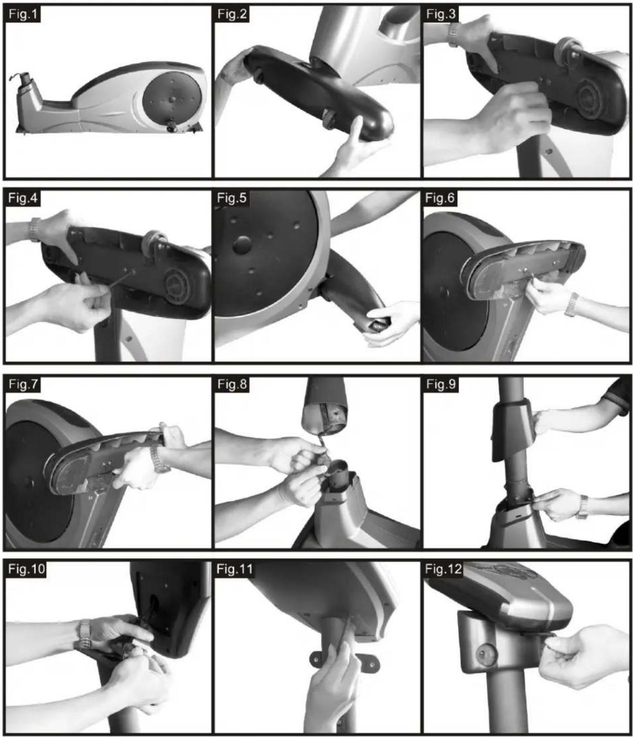 Spirit ZE30 Elliptical Trainer - STEP 10 - 1