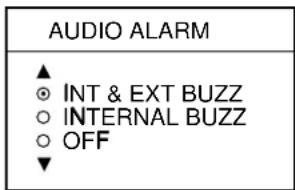 FURUNO 1752C - Audio alarm on/off - 1