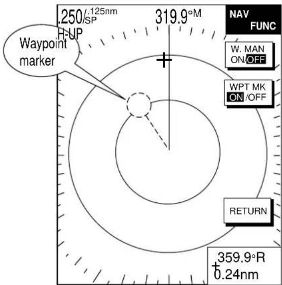FURUNO 1752C - Waypoint Marker - 1