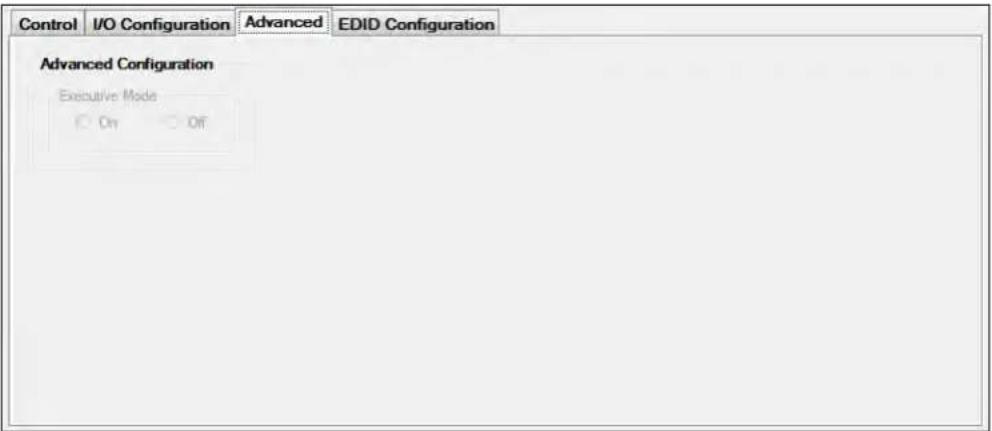Extron FOX T UWP 302 SM - Audio Input Selection panel - 2