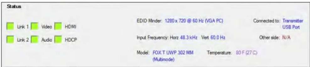 Extron FOX T UWP 302 SM - Main Screen - 2