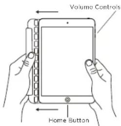 Zagg BZKFHCBKLIT105 - INSERTING/REMOVING YOUR iPAD® - 3