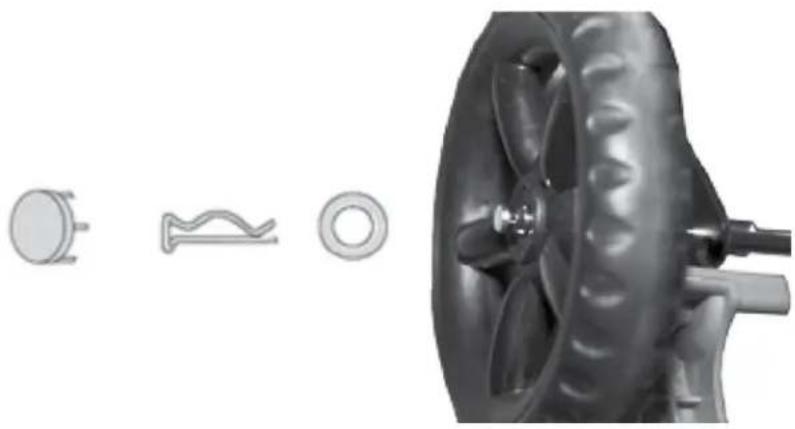 Pet Gear Sport Lite - TO ASSEMBLE REAR WHEELS - 1