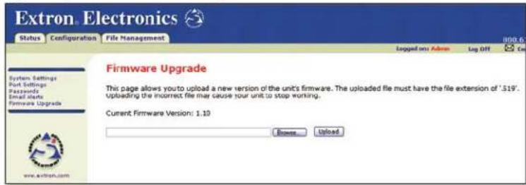 Extron IPL T S6 - Firmware Upgrade - 1