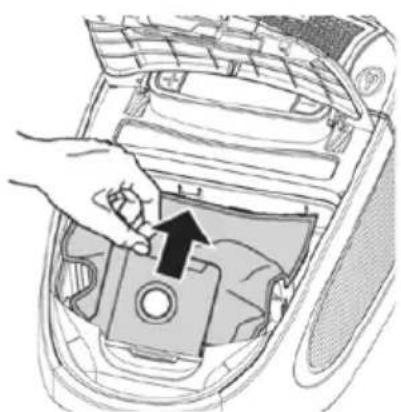 FAKIR Eagle - Changing the dust filter bag - 4