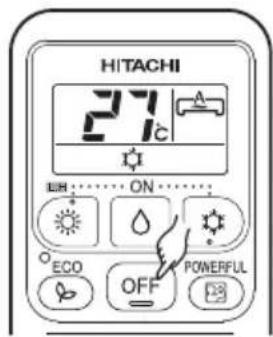 HITACHI RAC-L10EAG - PYΘΜΙΣΗ ΤΑΧΥΤΗΤΑΣ ΑΝΕΜΙΣΤΗΡΑ - 3