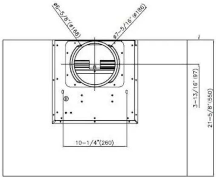 Thor HRH3603U - Ceiling pipe - 8