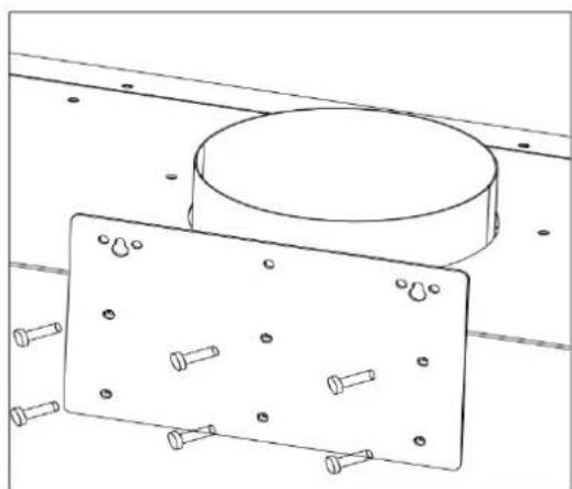 Thor HRH3603U - Ceiling pipe - 11