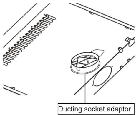 MATSUI MSH601SSE - Extracted air installation - 1