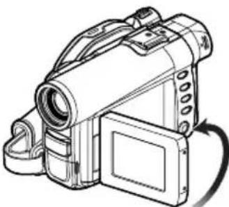 HITACHI DZ-MV350EAU - - Display when recording an image of yourself - 1