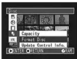 HITACHI DZ-MV238EAU - Initialising DVD-RAM Disc - 1