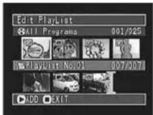 HITACHI DZ-MV238EAU - Adding Scenes to Play List - 3
