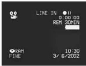 HITACHI DZ-MV238EAU - Recording Image from Other Camcorder or AV Device - 1