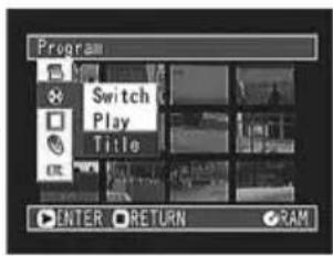 HITACHI DZ-MV238EAU - Changing Title of Programme - 1