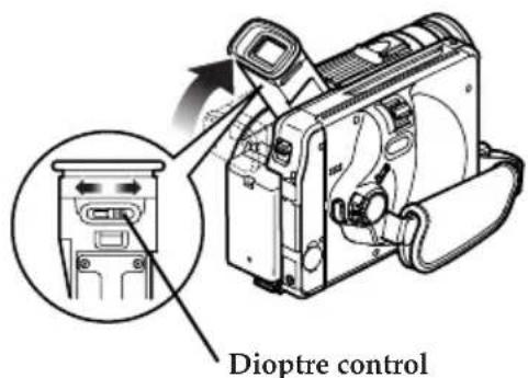 HITACHI DZ-MV238EAU - Viewing Subject through Viewfinder - 1