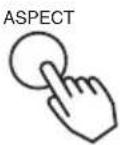 3M X40C - Press the ASPECT button - 1