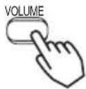 3M MP8790CN - Press the VOLUME button - 1