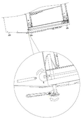 DELONGHI DEDW60SI - Levelling the Dishwasher - 2