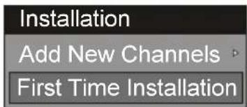 HITACHI L26HR1U - FIRST TIME INSTALLATION - 1
