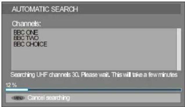 HITACHI L26HR1U - Initial Settings - 2