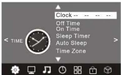 BUSH IDLED2402DVD - 4.TIME MENU - 1