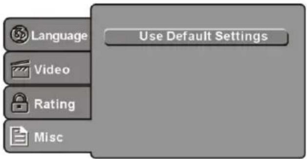 BUSH IDLED2402DVD - MISC Setup - 1