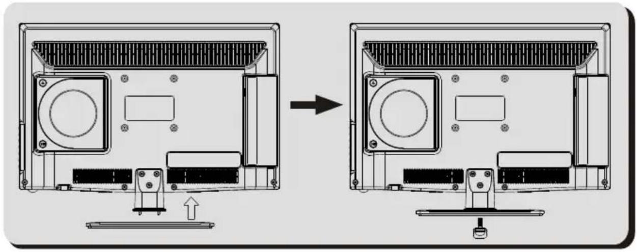 BUSH IDLED2202DVD - Base Stand Assembly Instruction - 1