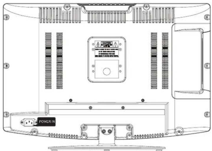 Palsonic TFTV6044FHD - Rear View - 1