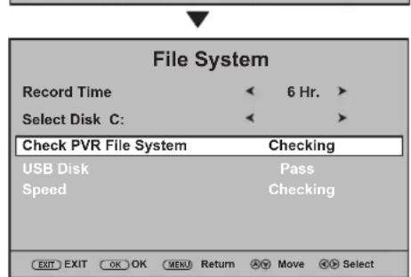 Palsonic TFTV663R - PVR recording - digital only - - 6