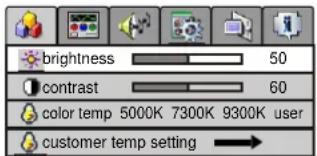 Palsonic TFTV580 - Adjusting Brightness/Contrast - 1