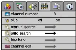 Palsonic TFTV580 - Auto Search - 1
