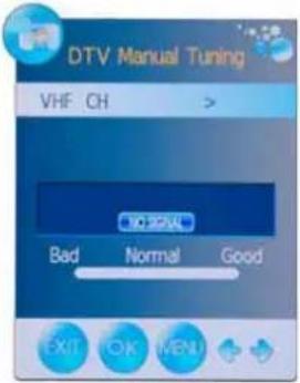 Palsonic TFTV5535PWDT - Customising the CHANNEL Settings - 2