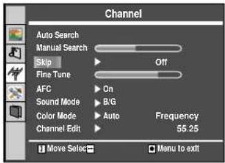 Palsonic TFTV515Y - Adding and Erasing Channels - 1
