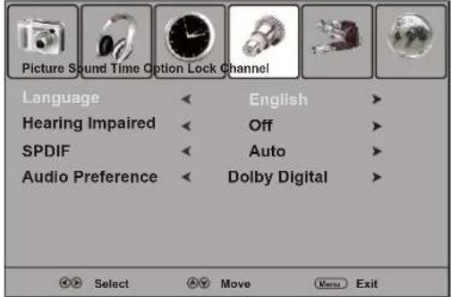 Palsonic TFTV490HD - ■ List of main menus to help you with operations - 4
