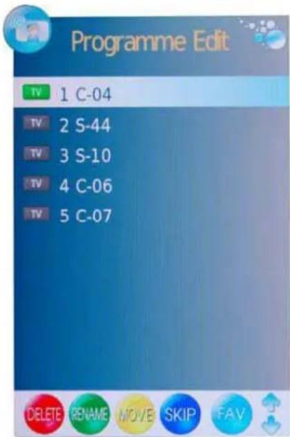 Palsonic TFTV4835PWDT - Customising the CHANNEL Settings - 1