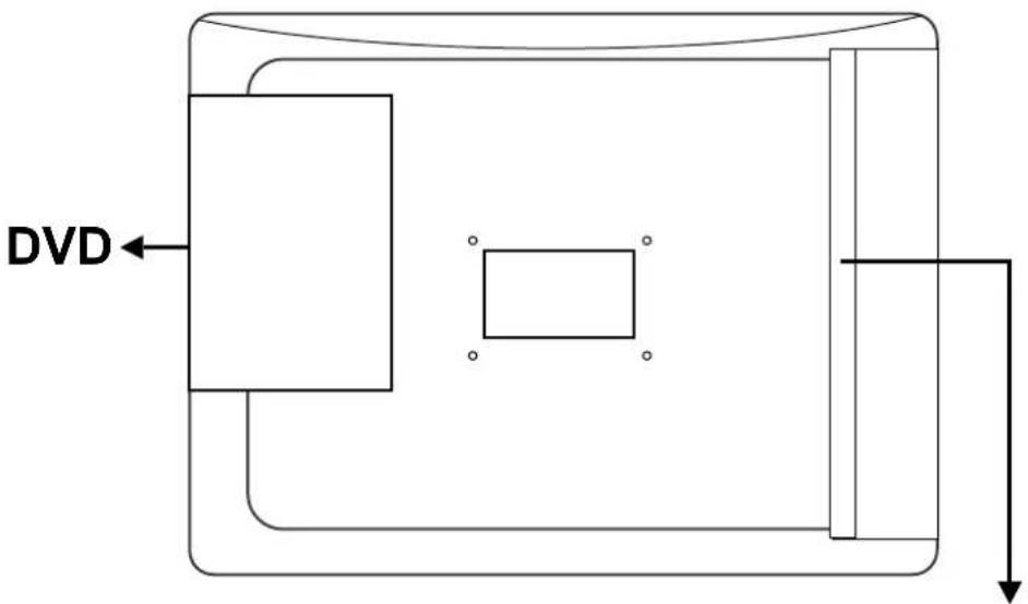 Palsonic TFTV4835PWDT - Names of each part - 1