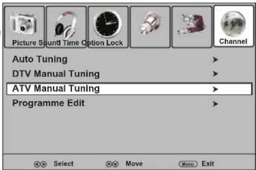 Palsonic TFTV421FHD - Setting Audio System - 1