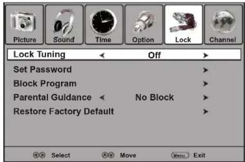 Palsonic TFTV421080HD - Lock Tuning Setup - 1