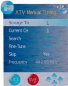Palsonic TFTV388HD - Customizing the CHANNEL Settings - 3