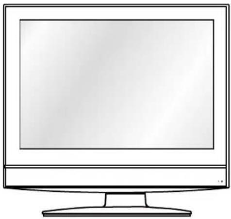 Palsonic TFTV388HD - Mounting on a Desktop - 1