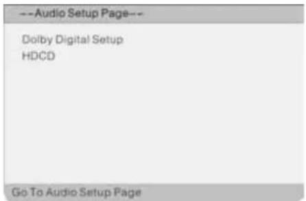 Palsonic TFTV2250DT - Audio Setup Page - 1