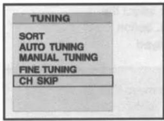 Palsonic TFTV201 - Skipping Unwanted Channels - 2