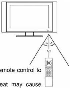CHANGHONG TM150F7U - Using the Remote Control - 1