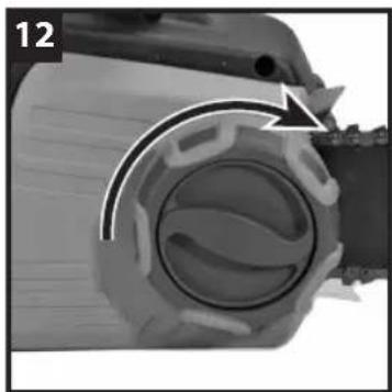 COBRA CS45E - Mounting guide bar and chain - 6
