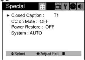 DAEWOO DTH-14 V4FSN - Changing the Language of the On-screen Menus - 5