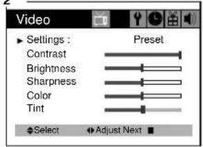 DAEWOO DTH-14 V4FSN - Returning to the factory settings - 2