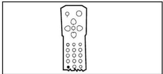 DAEWOO DTH-14 V4FSN - Displaying the Current Channel - 1